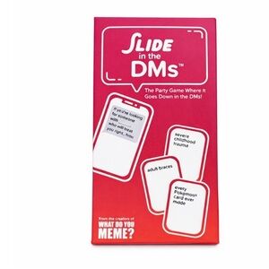 Slide in the DMs Party Game adult card funny for party/couples New never used
